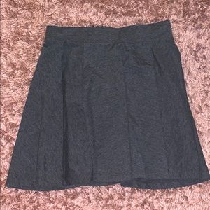 Gray skirt